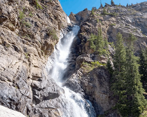 Burkhan Bulak Waterfall